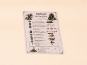 Printed Potion Instructions