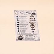 Printed Potion Instructions