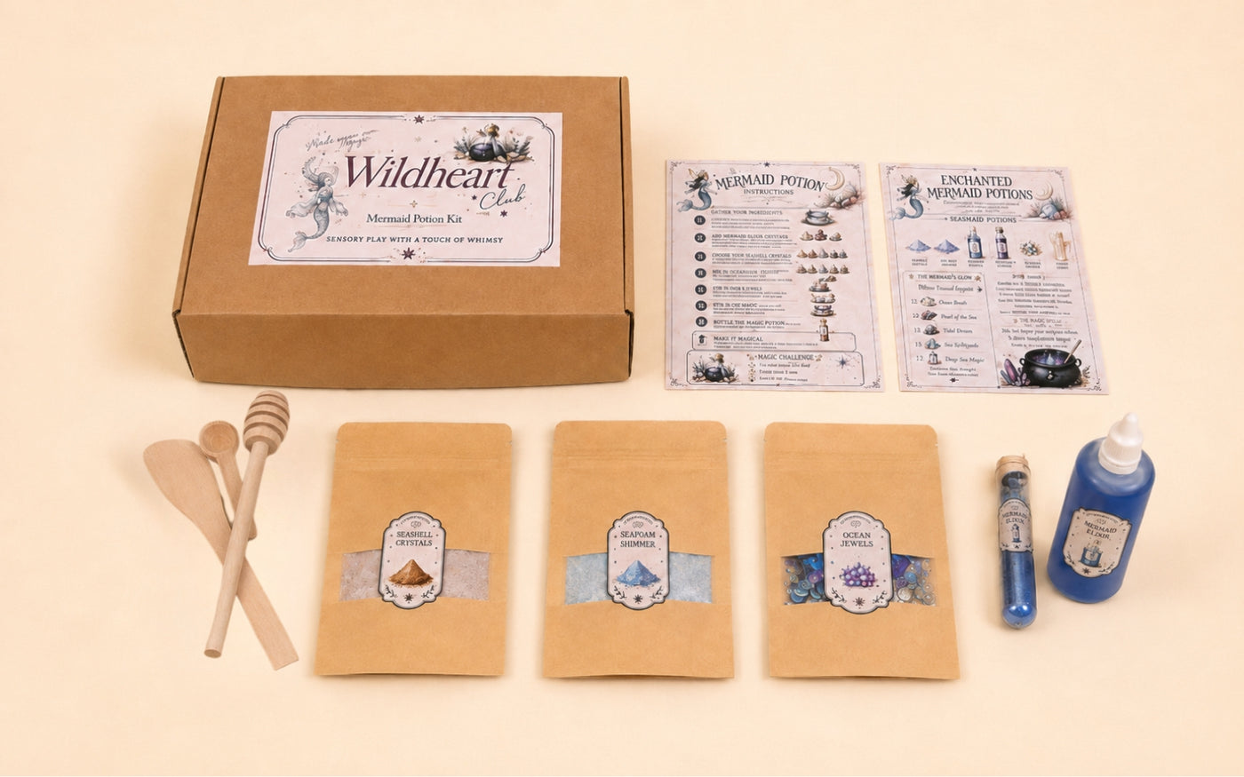 Everything they need for magical potion play