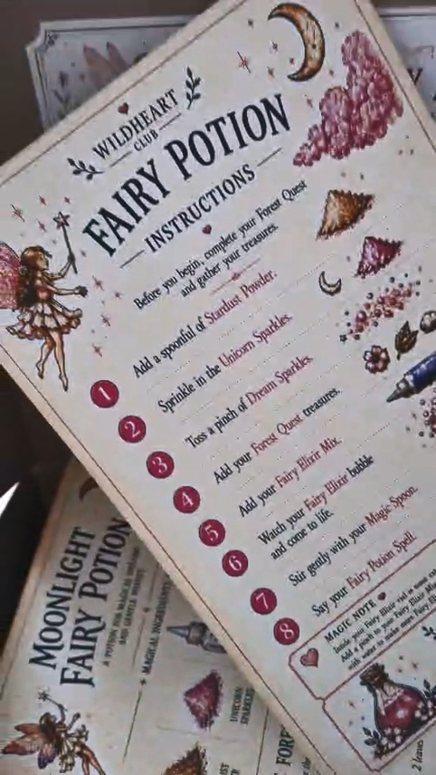 Say your magical spell